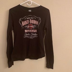 Vintage Harley Davidson long sleeve shirt sz L